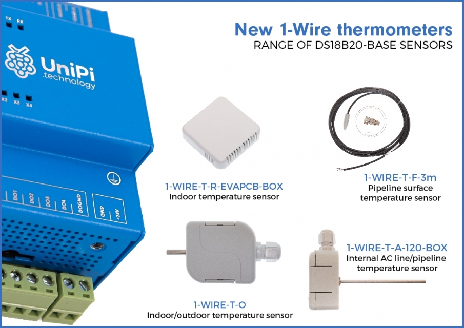 DS18B20 1-wire Temp Sensor