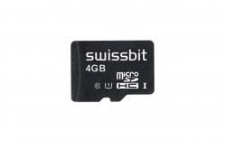 4GB Swissbit S-46u pSLC memory card with an extended lifespan